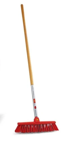 WOLF-Garten Bezem SB400M Met Houten Steel ZM 140 Cm
